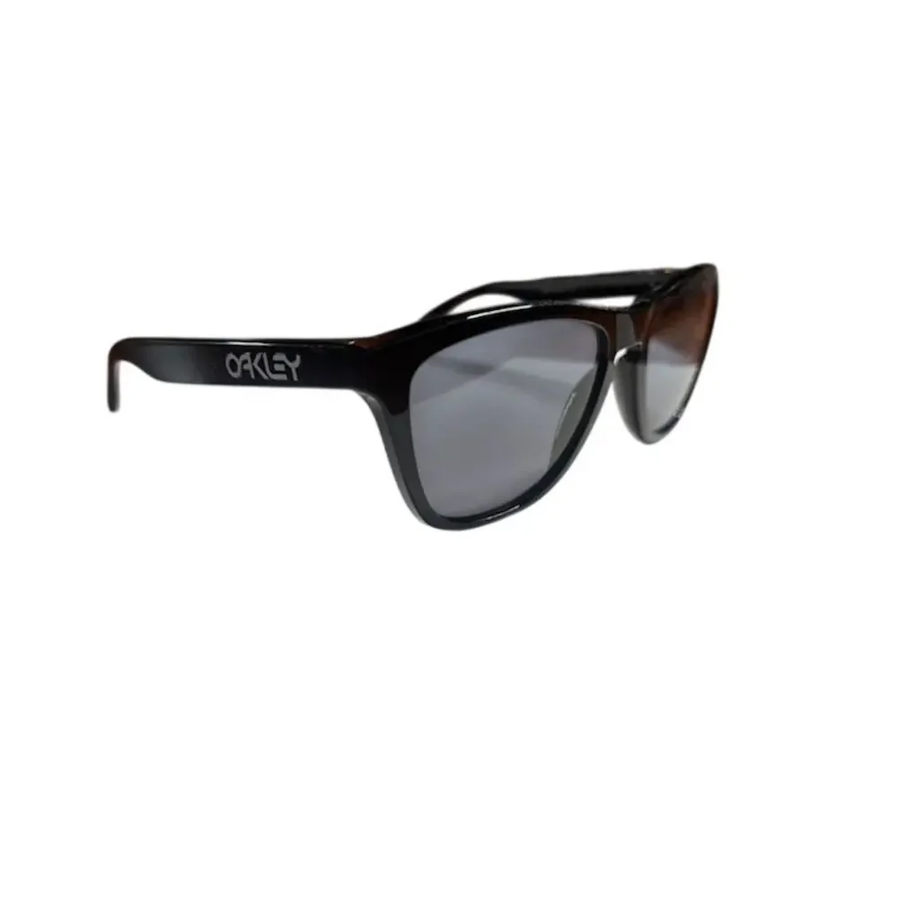Oakley Frogskins 24-306 Black Sunglasses Rare Corporate “G” Logo Edition USA